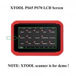 LCD Screen Display Replacement for XTOOL PS65 PS70 scanner